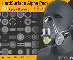 60 HardSurface Alpha (4K) Vol 7