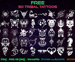50 Hand Painted Alpha Tattoos &Cloth Print Designs
