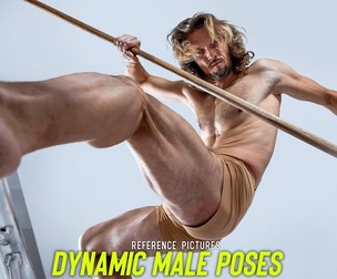 Dynamic Male Poses Reference Pictures