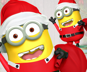 Santa Dave Minion