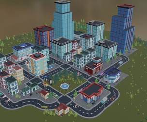 Low Poly City - Asset Pack