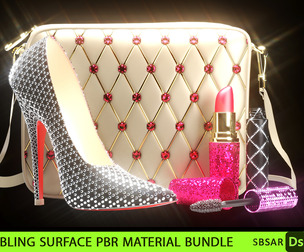 Bling Surface PBR material bundle
