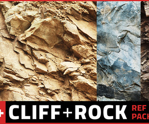 150+ CLIFF & ROCK Reference Pack Vol.1