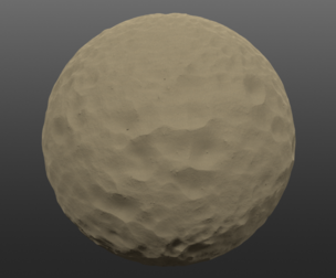 Trampled Bright Sea Sand Material
