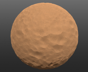 Trampled Desert Sand Material