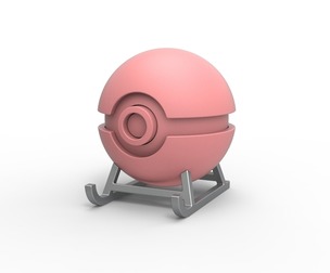Pokeball Sled stand