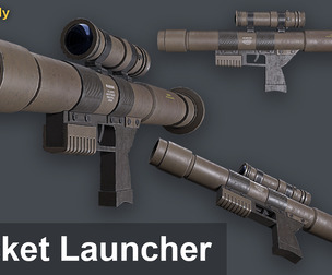 Rocket Launcher Game Ready 2