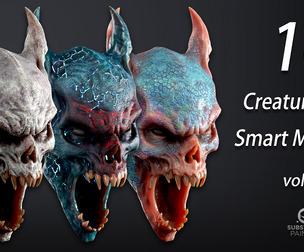 10 Creature skin smart material_VOL04