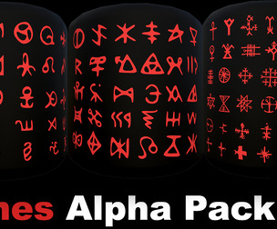 300+ Runes Alpha Pack 8K
