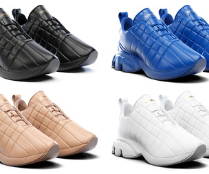 Burberry Quilted Leather Classic Sneakers