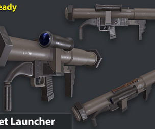 Rocket Launcher Game Ready 4
