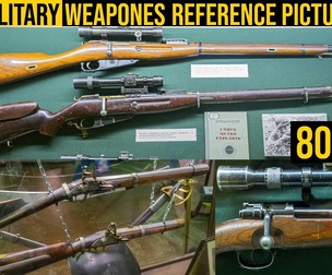 Millitary Weapones Reference Pictures 800+