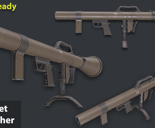 Rocket Launcher Game Ready 5