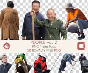 People 2 - PNG Photo Pack
