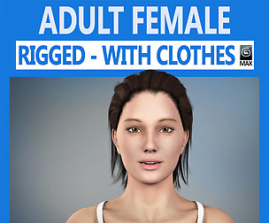 Adult Female Angie Rigged