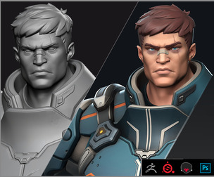Bust model +