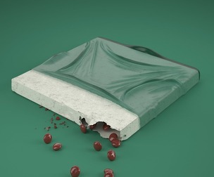 Get Your Chocolate Fix with Smarties Houdini Scene