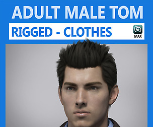 Adult Male Tom Rigged