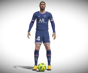 3D Rigged Sergio Ramos