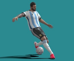 3D Print Lionel Messi Argentina