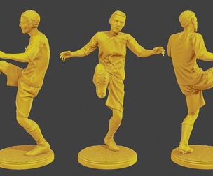 Soccer Player SP 009