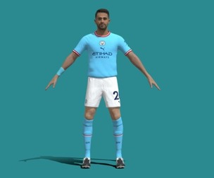 3D Rigged Riyad Mahrez