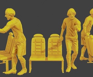 Soccer Player SP 015
