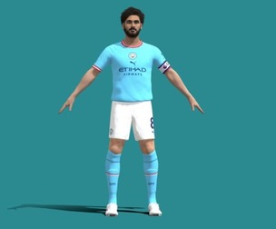 3D Rigged Ilkay Gundogan