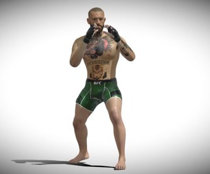 3D Rigged Conor Mcgregor