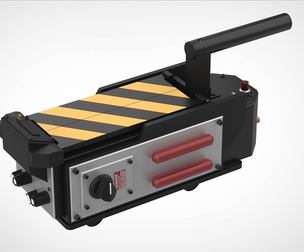 Ghost trap from the movie Ghostbusters 1984