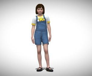 Little Girl rigged