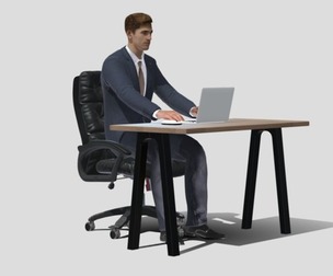 Business Man working in office