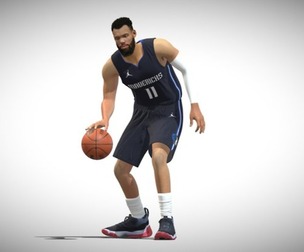 3D Rigged Tim Hardaway Jr NBA