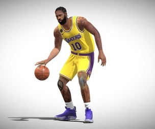 3D Rigged De Andre Jordan NBA