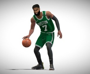 3D Rigged Jaylen Brown NBA