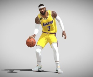 3D Rigged Carmelo Anthony NBA