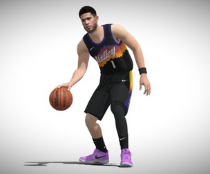 3D Devin Booker NBA