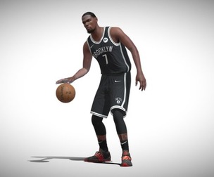 3D Kevin Durant NBA
