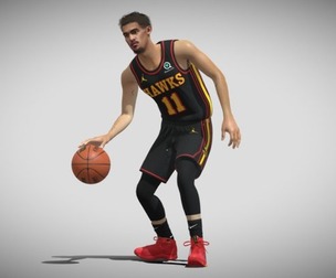 3D Rigged Trae Young NBA