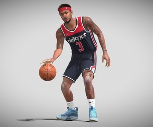 3D Rigged Bradley Beal NBA