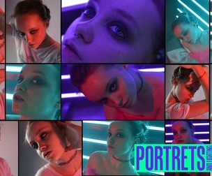 PORTRETS AND LIGHTING (CYBERPUNK FASHION) 300+
