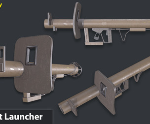 Rocket Launcher Game Ready 7