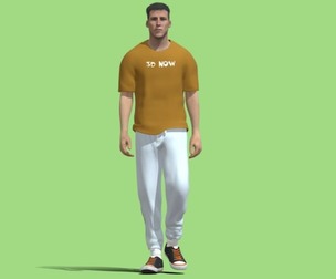 3D Rigged Sport Man