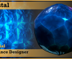 Crystal - VOL 01 - substance designer