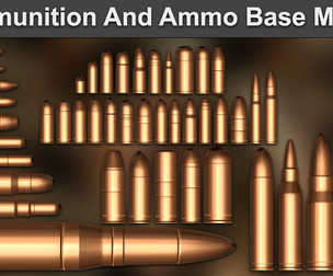 Ammunition And Ammo Base Mesh