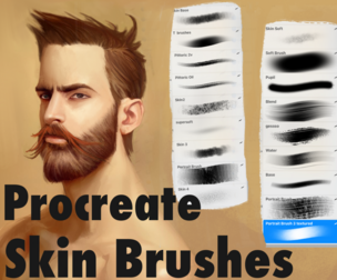 Procreate skin brushes by miss Chroma