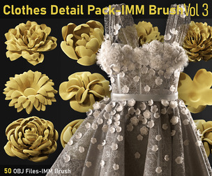 Clothes Details Pack-IMM Brush-vol3