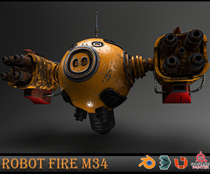 Robot Fire M34