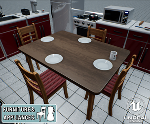 Furniture And Appliances - Kitchen