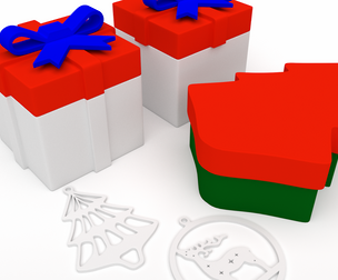 Christmas gift wrap